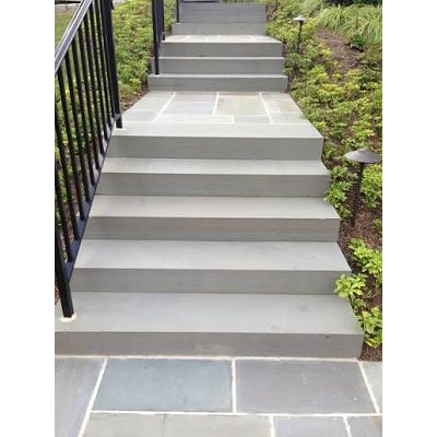 Traditional Split Bluestone Stairways